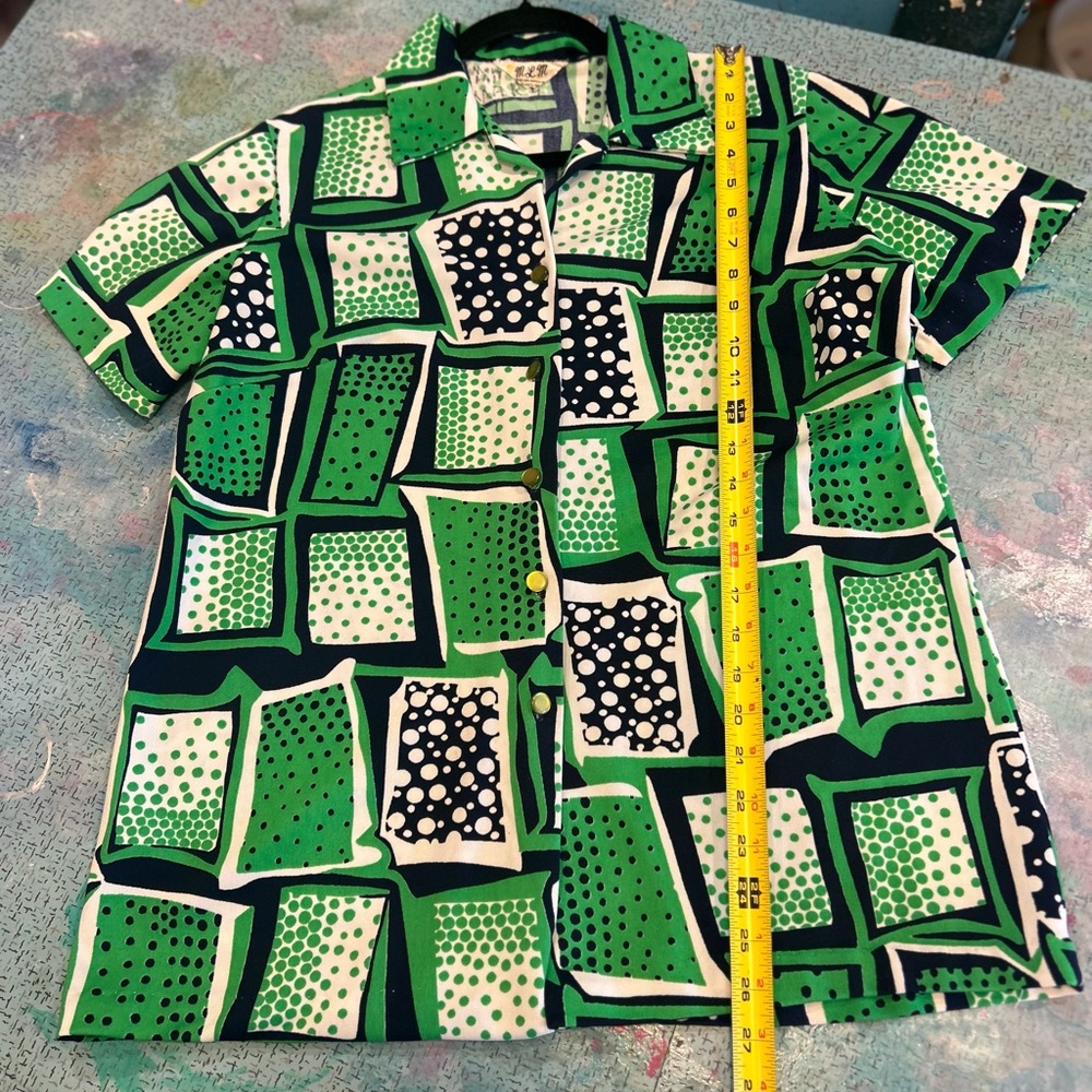 70s Funky Button Down - image 10